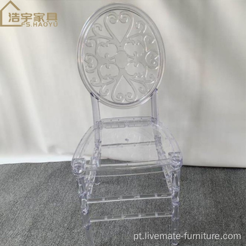 Cadeira de banquete Atacado plástico barato empilhável ao ar livre